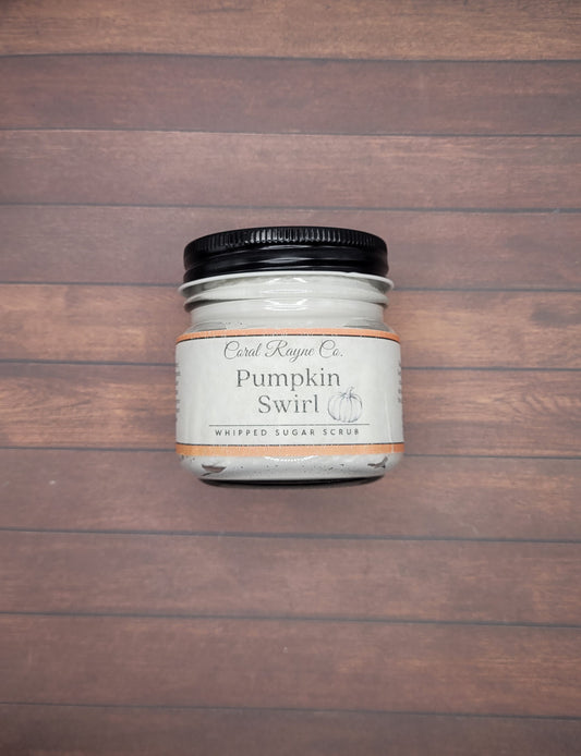 Pumpkin Swirl Whipped Sugar Scrub