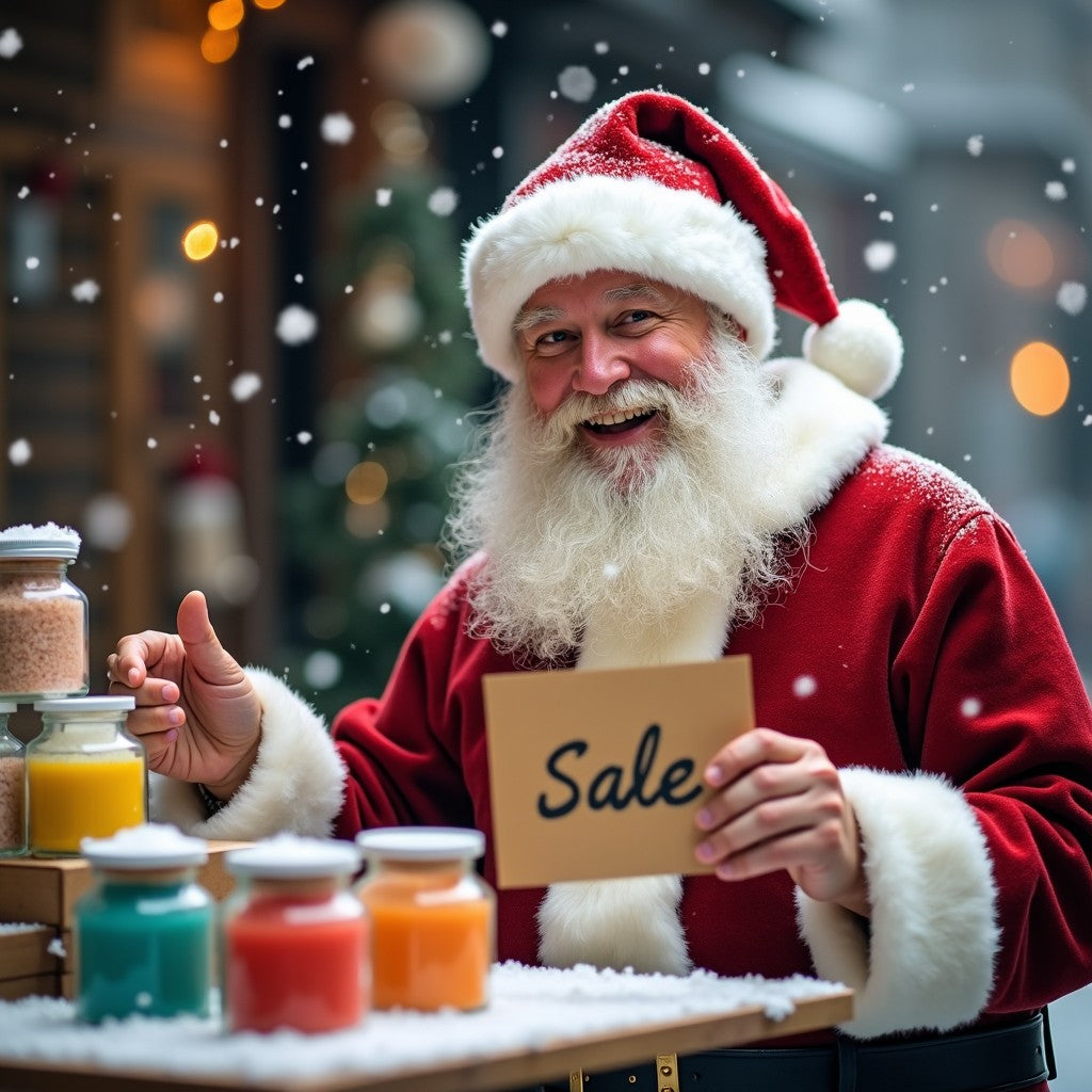 Santa Sale Sugar Scrubs